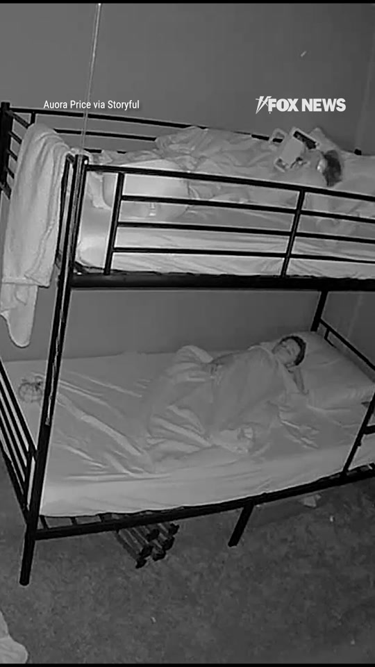 BUNK BED BREAKDOWN: Heart-stopping video shows a bunk bed collapse and nearly impale a little boy while sending his s... thumbnail from TikTok