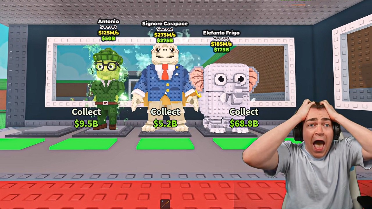 logging into my FIRST steal a brainrot account.. thumbnail from YouTube
