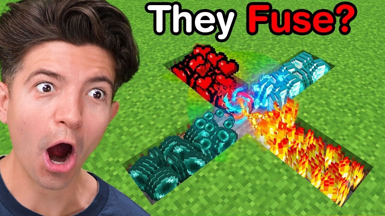Minecraft, But You Can FUSE Items! thumbnail from YouTube