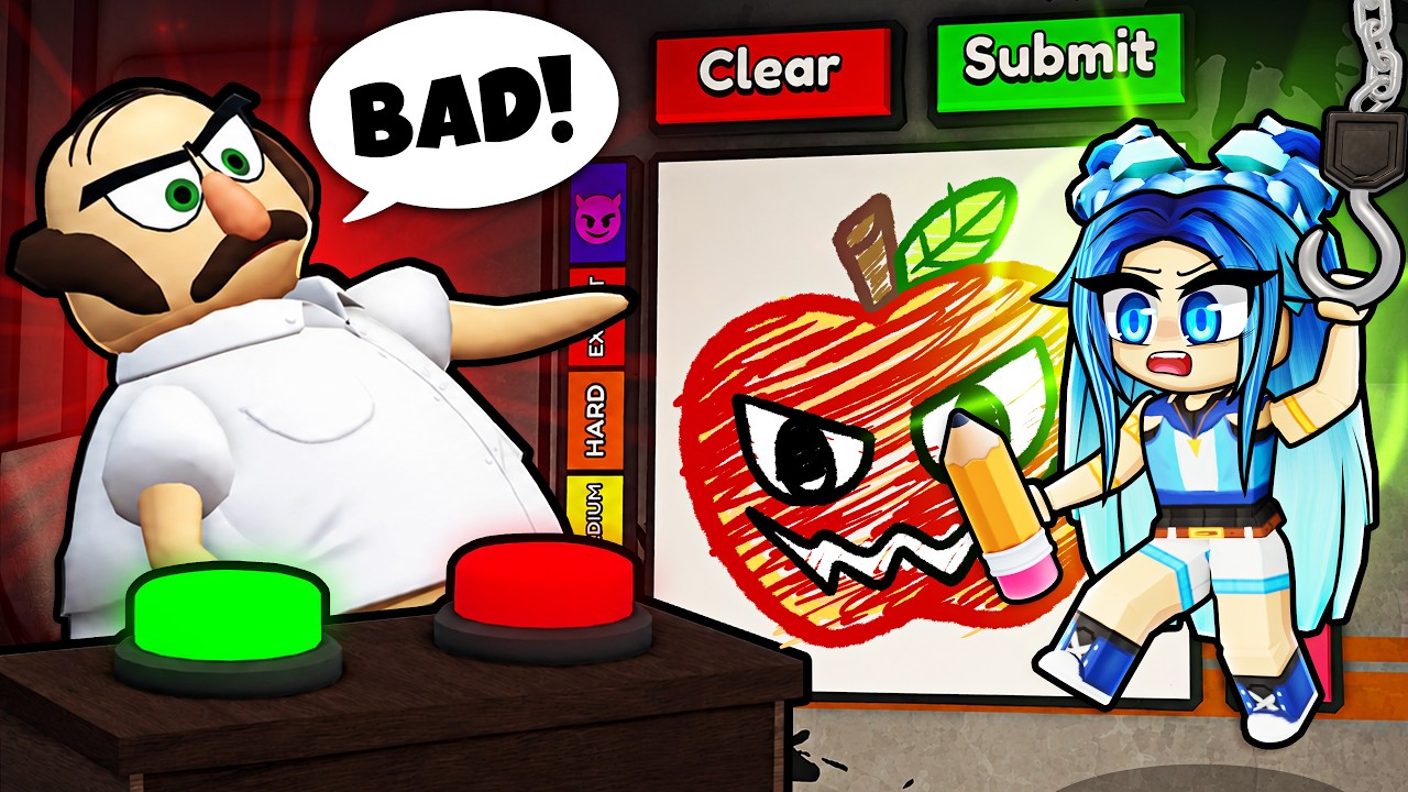DRAW or GET EATEN in Roblox! thumbnail from YouTube