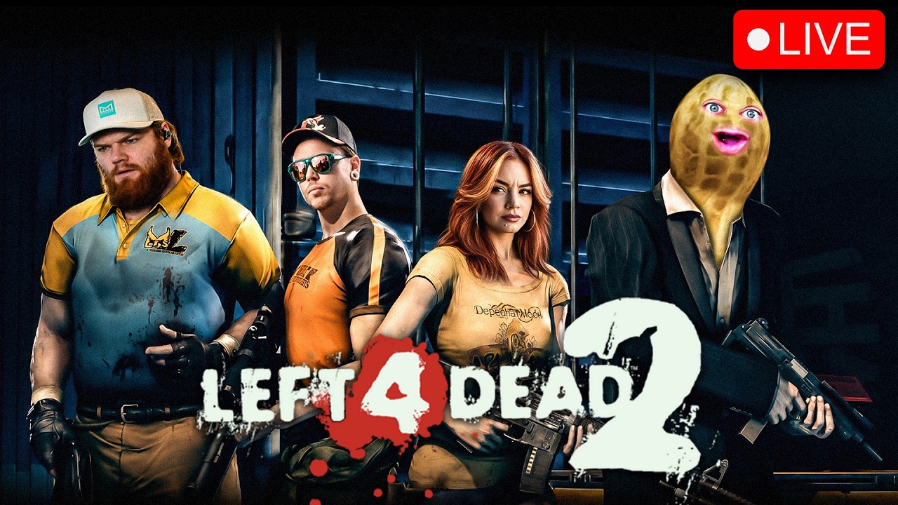 🔴LIVE | LEFT 4 DEAD 2 | SHOWDOWN | Officer x Gingy x Gimmick V Hutch x Habibi x Pheetus | #BUNGULATE thumbnail from YouTube