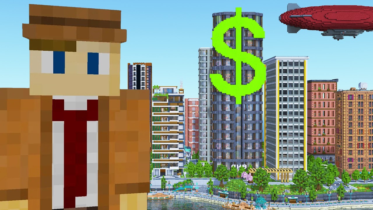 100 Days in Minecraft's Most Realistic Civilization thumbnail from YouTube