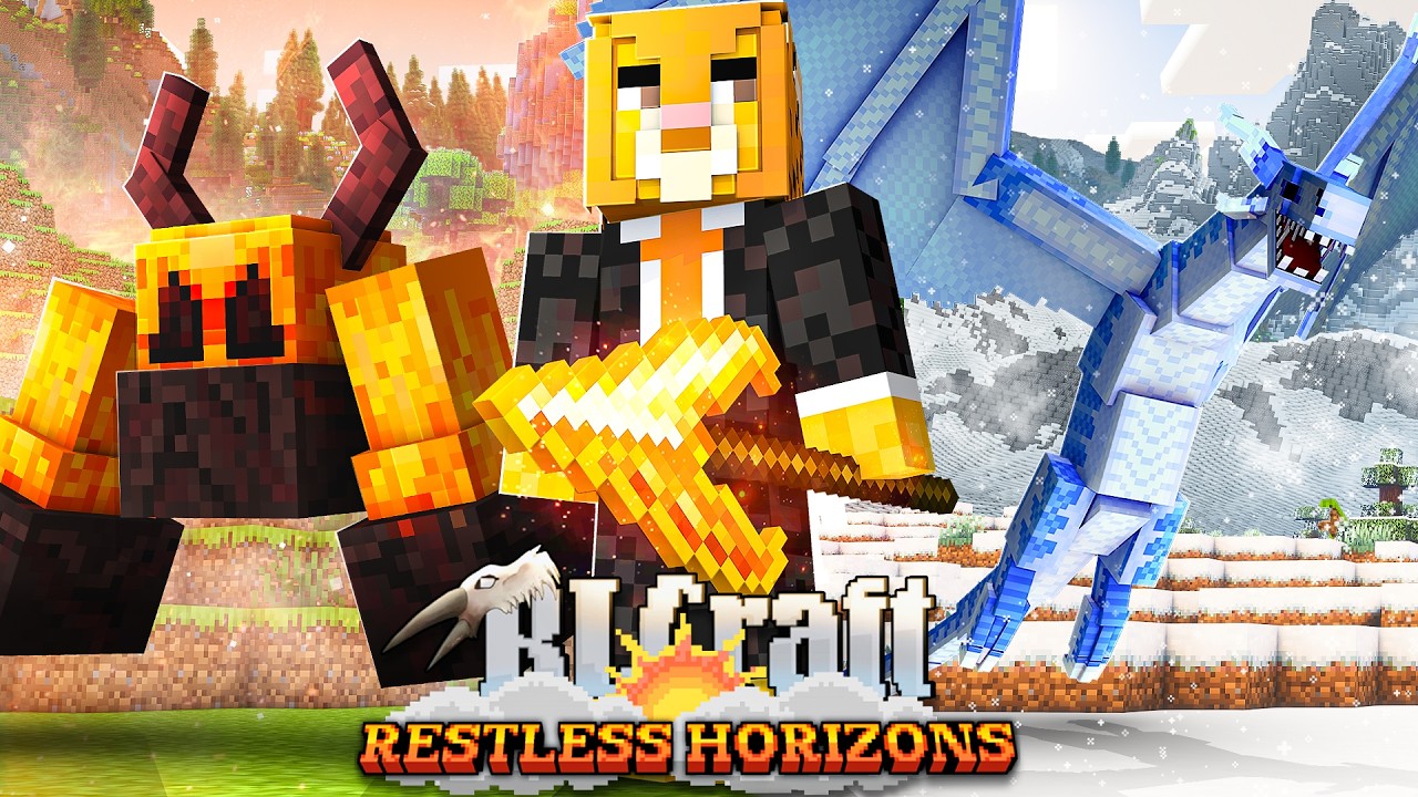 We Spent 100 Days in RLCraft Restless Horizons thumbnail from YouTube