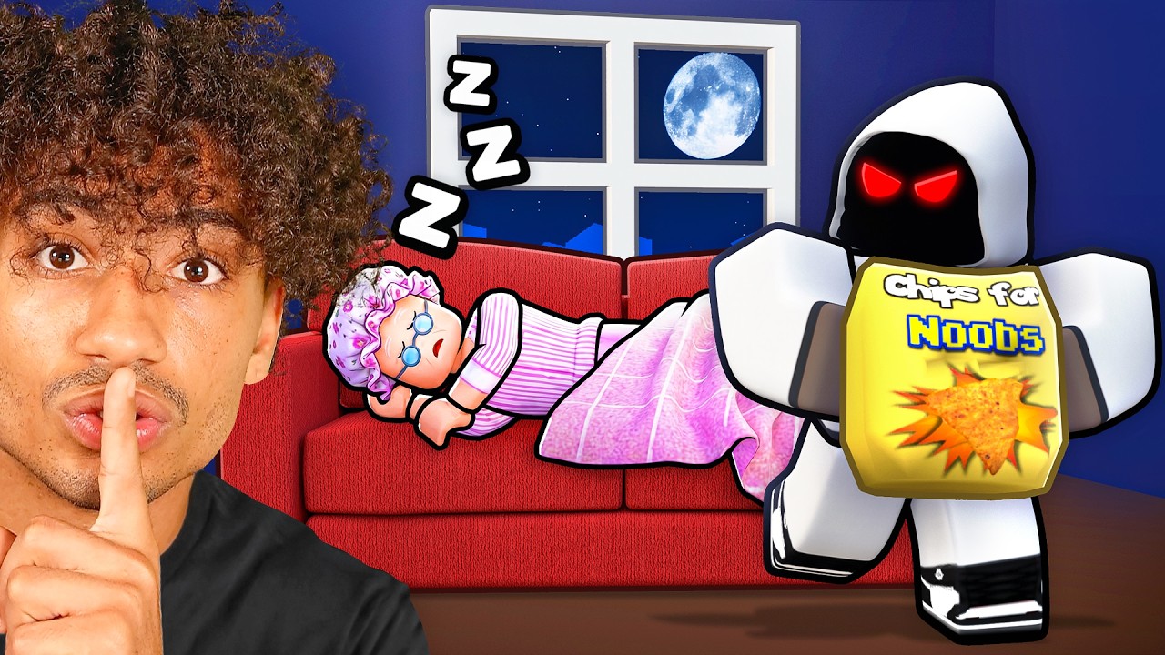 ROBLOX DON'T WAKE GRANDMA.. thumbnail from YouTube