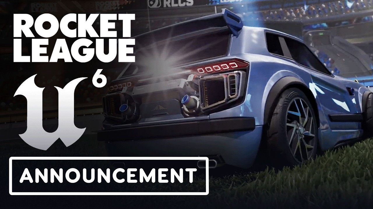Rocket League x Unreal Engine 6 - Official Reveal Announcement Trailer thumbnail from YouTube