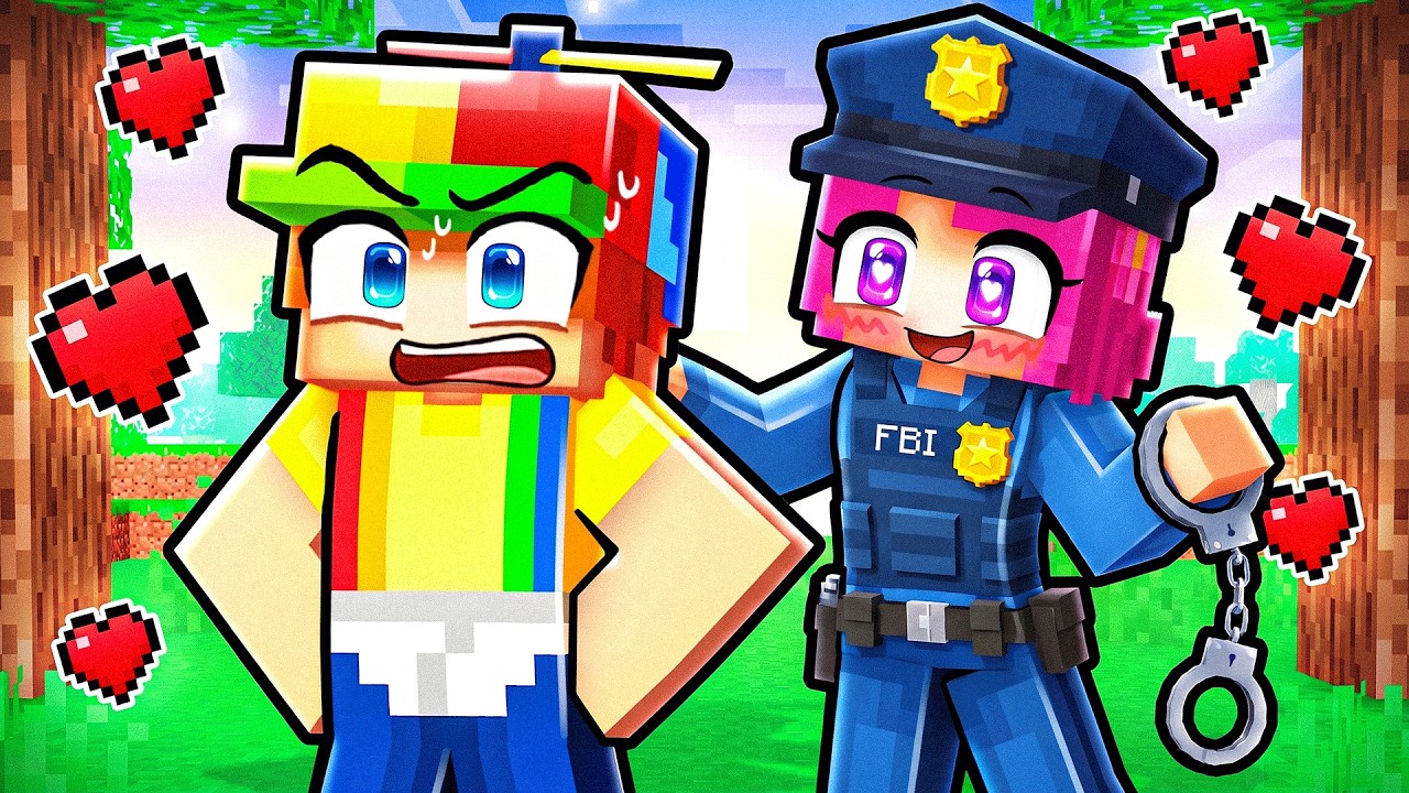 Police Officer Daisy Has a Crush on Me in Minecraft! thumbnail from YouTube