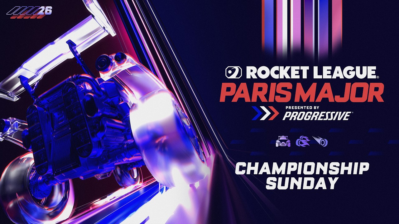 PARIS MAJOR | MAIN STREAM | CHAMPIONSHIP SUNDAY | RLCS 2026 thumbnail from YouTube