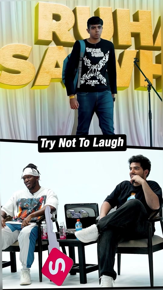 Try not to laugh thumbnail from TikTok