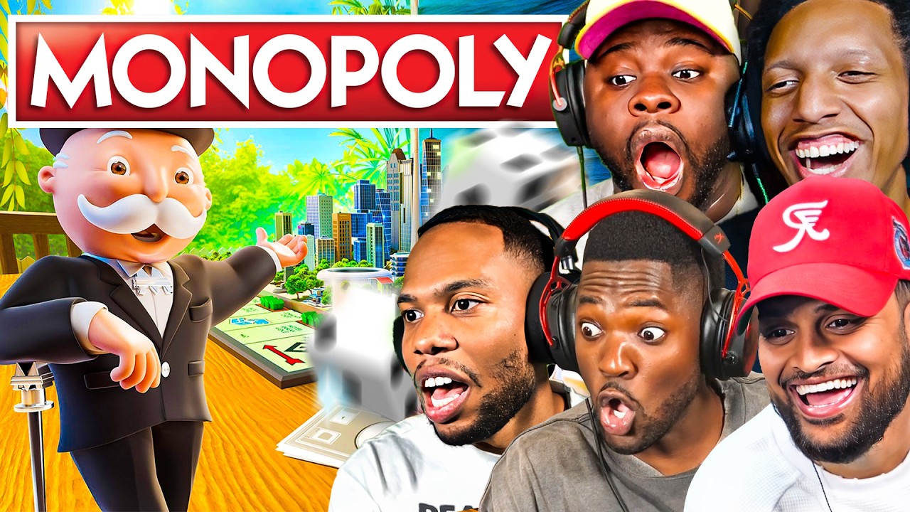 THE GAME WAS SO CRAZY WE SWITCHED TO IRL! (Monopoly and Gang Beasts) thumbnail from YouTube