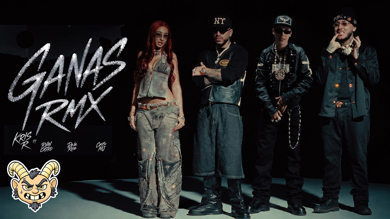KRIS R ❌ RYAN CASTRO ❌ DE LA ROSE ❌ CRIS MJ - GANAS REMIX ❤️‍🩹 (VIDEO OFICIAL) thumbnail from YouTube