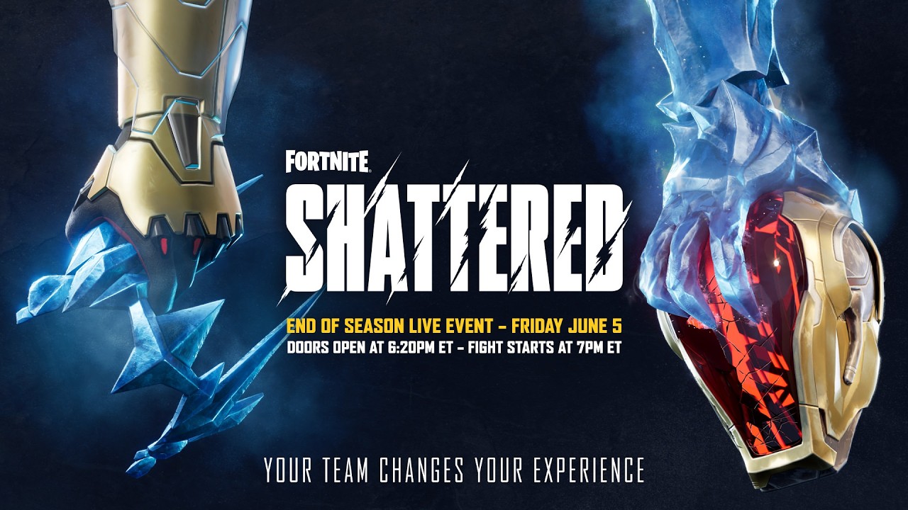 Fortnite Shattered | Chapter 7 Season 2 Live End Event Teaser thumbnail from YouTube