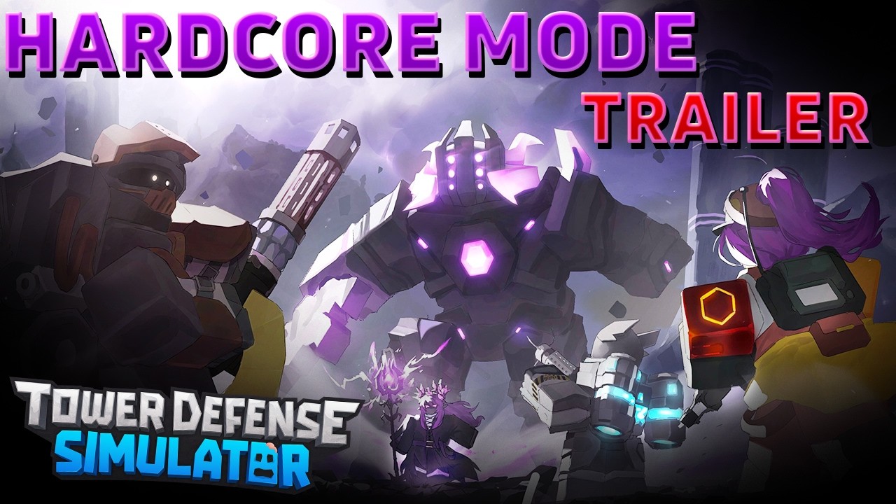 Hardcore Rework Trailer | Tower Defense Simulator thumbnail from YouTube