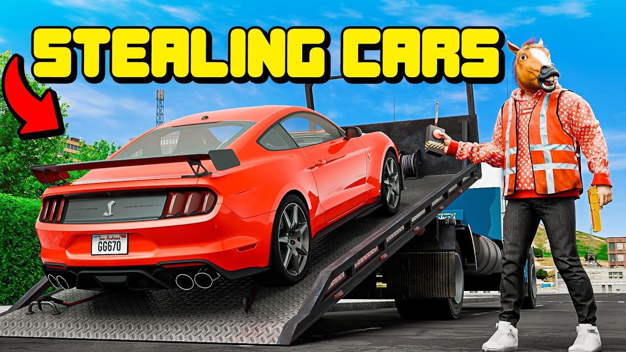 Starting A Fake Tow Company To Steal Cars In GTA 5 RP thumbnail from YouTube