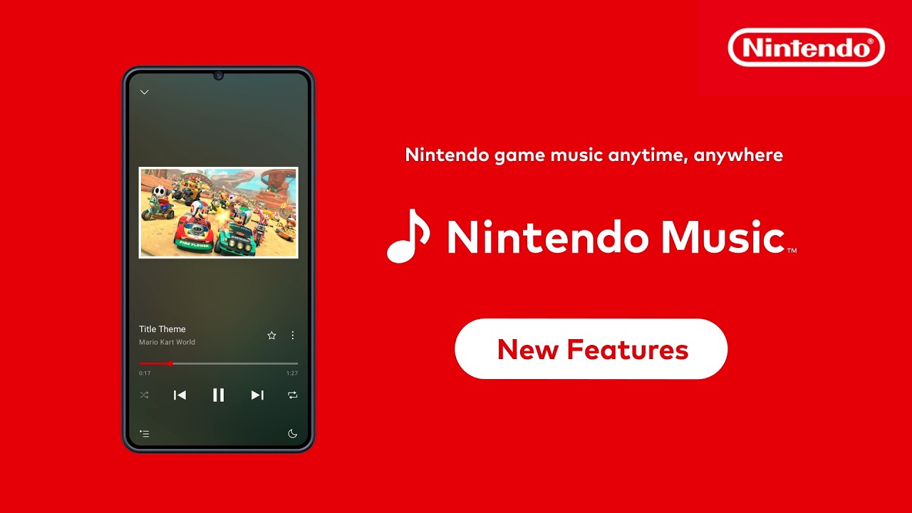 Nintendo Music – New Updates Trailer thumbnail from YouTube