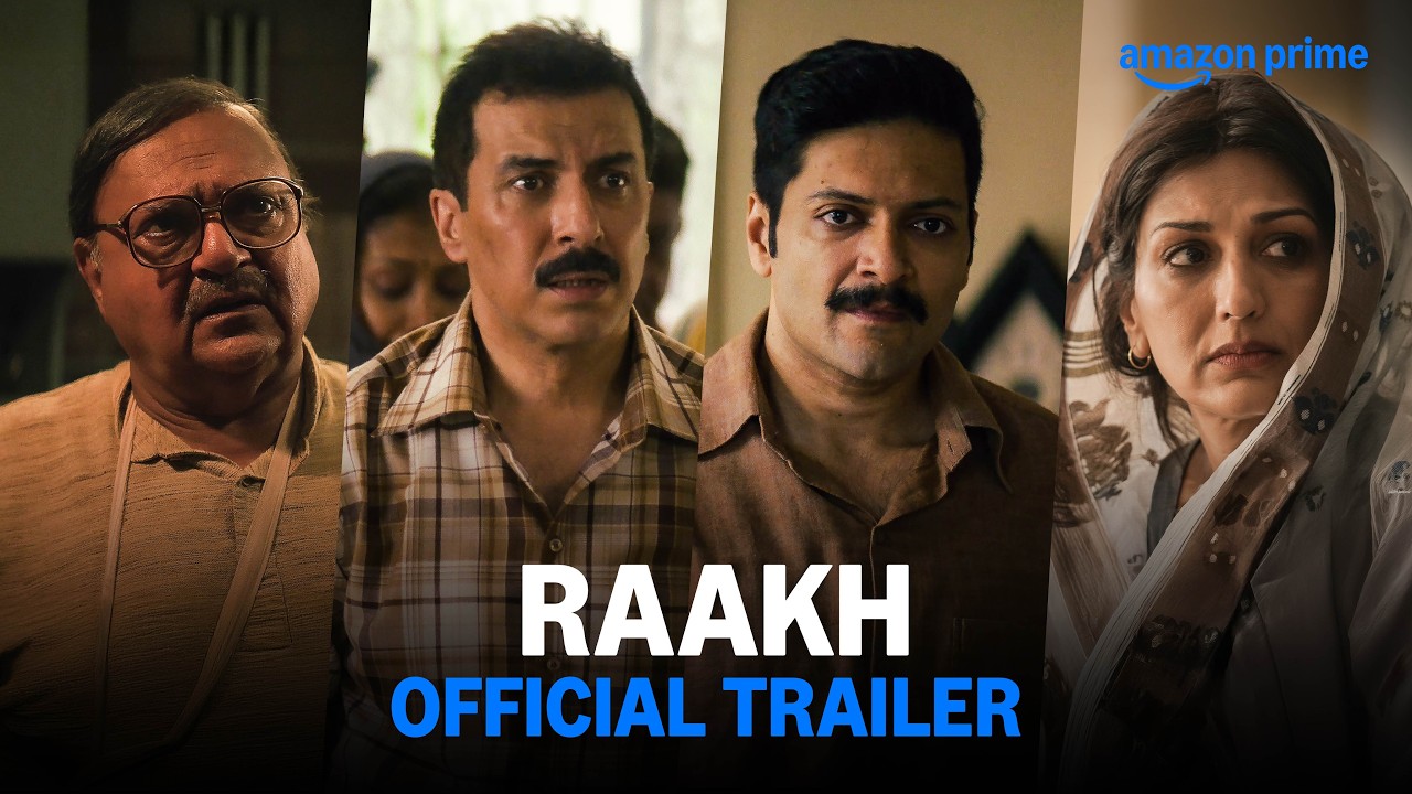 Raakh - Official Trailer | Ali Fazal, Sonali Bendre, Aamir Bashir, Rakesh Bedi | Prime Video India thumbnail from YouTube