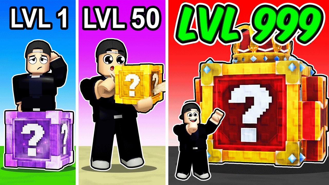 BUYING The RAREST OG LUCKY BLOCK in Roblox Upgrade a Lucky Block thumbnail from YouTube