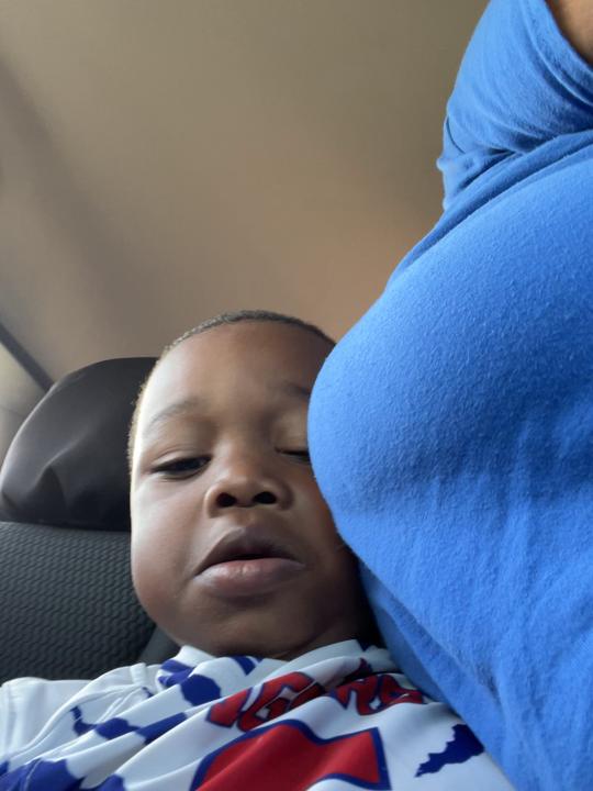 We was on the way to the football game and I found this in my camera roll my son is a trip I just realized he laughin... thumbnail from TikTok