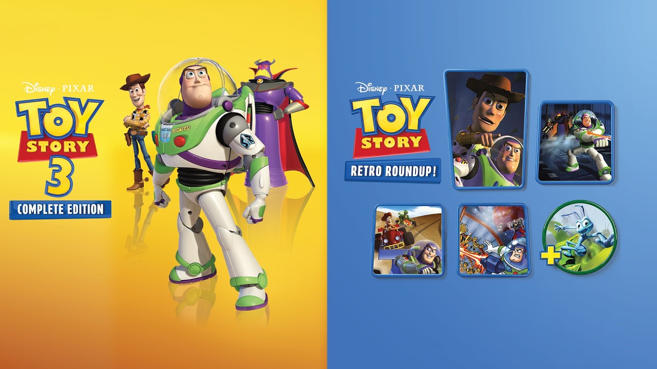 Toy Story: Retro Roundup & Toy Story 3: Complete Edition - Official Announcement Trailer thumbnail from YouTube