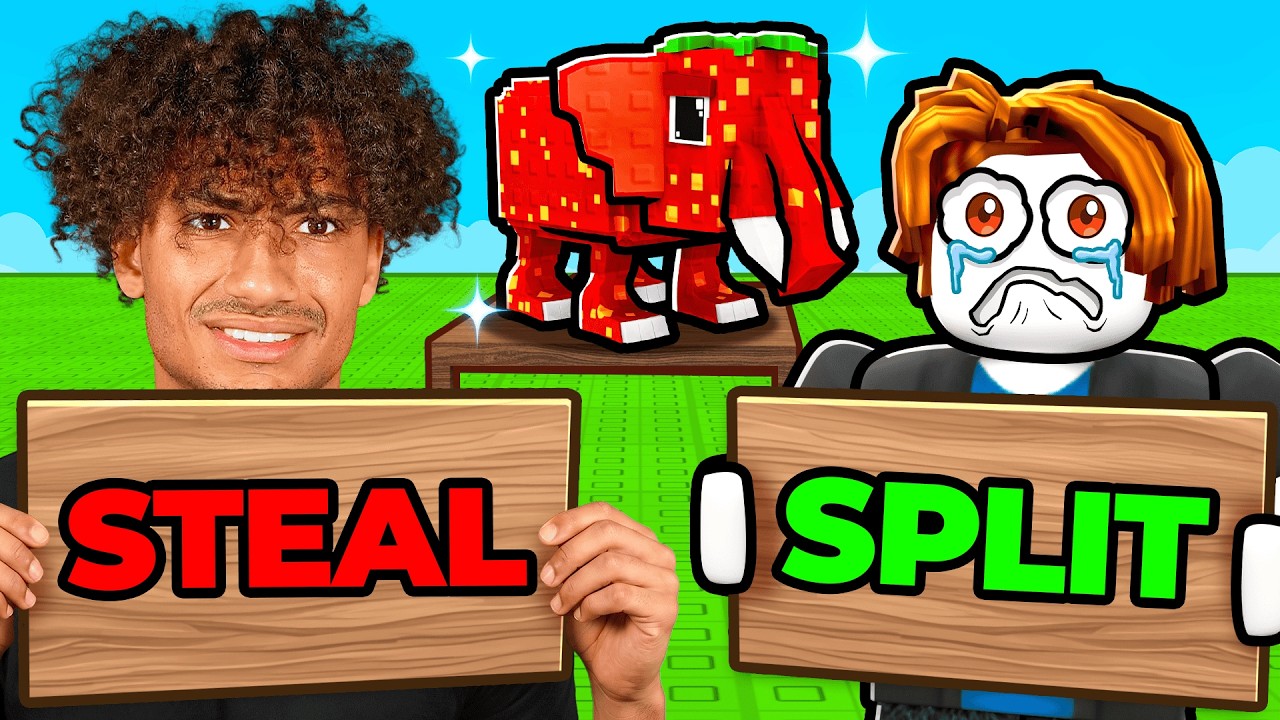 ROBLOX SPLIT OR STEAL BRAINROTS.. thumbnail from YouTube