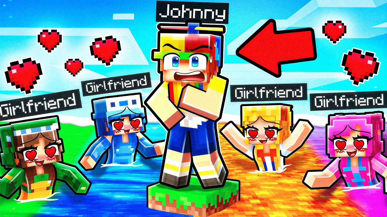 1 Second = GIRLFRIENDS RISING in Minecraft! thumbnail from YouTube
