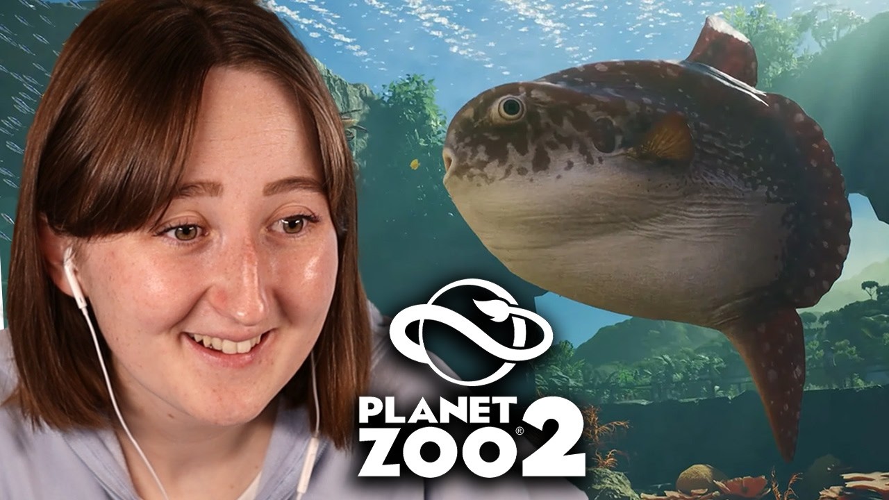 WE CAN BUILD AQUARIUMS?! | Planet Zoo 2 Trailer Reaction thumbnail from YouTube