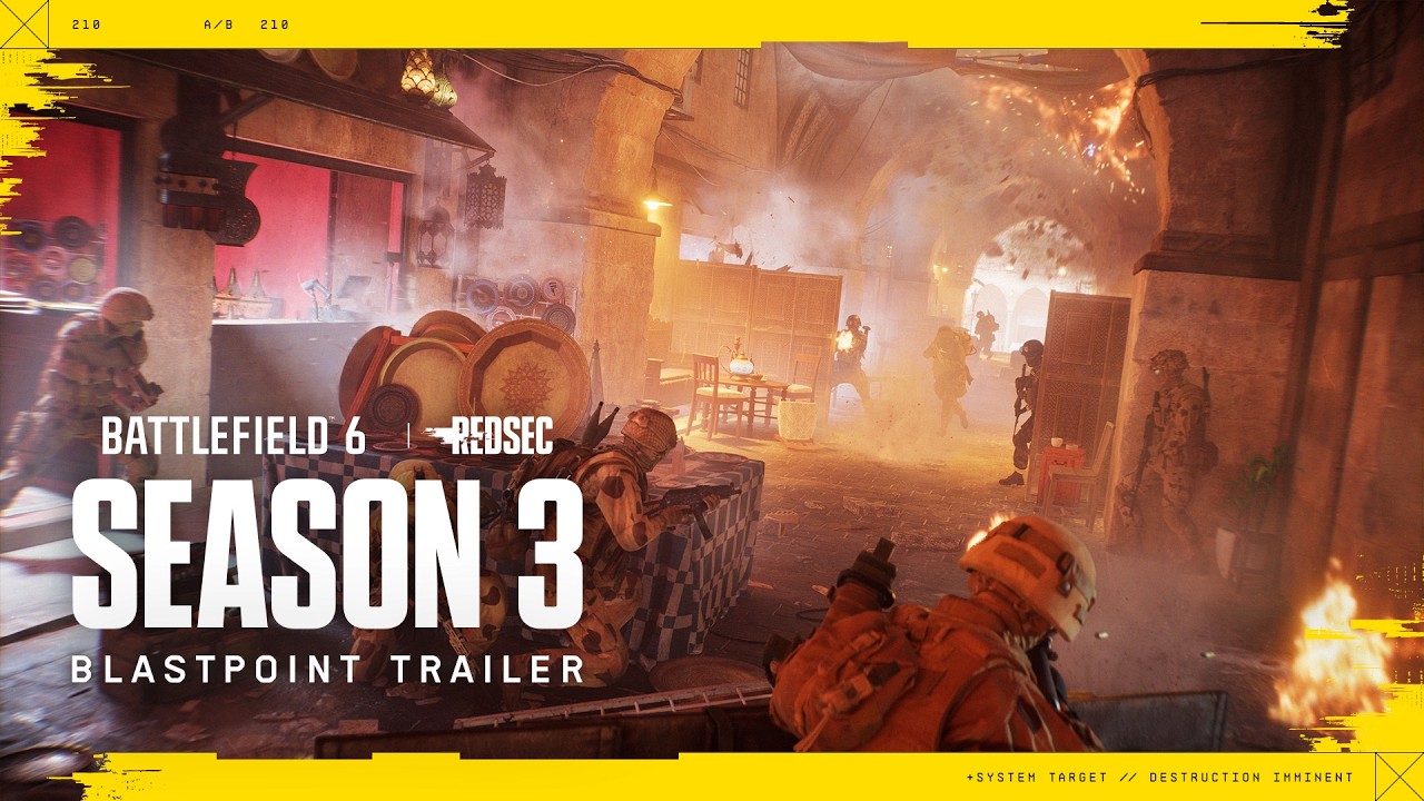 Battlefield 6 Season 3 Blastpoint | Official Gameplay Trailer thumbnail from YouTube