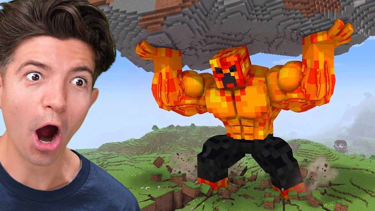 I Evolved From FAT to MUSCULAR in Minecraft! thumbnail from YouTube