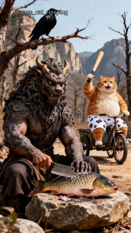 catlovers cartoon  haha funnyvideos cutecat catlover kitty tiger thumbnail from TikTok