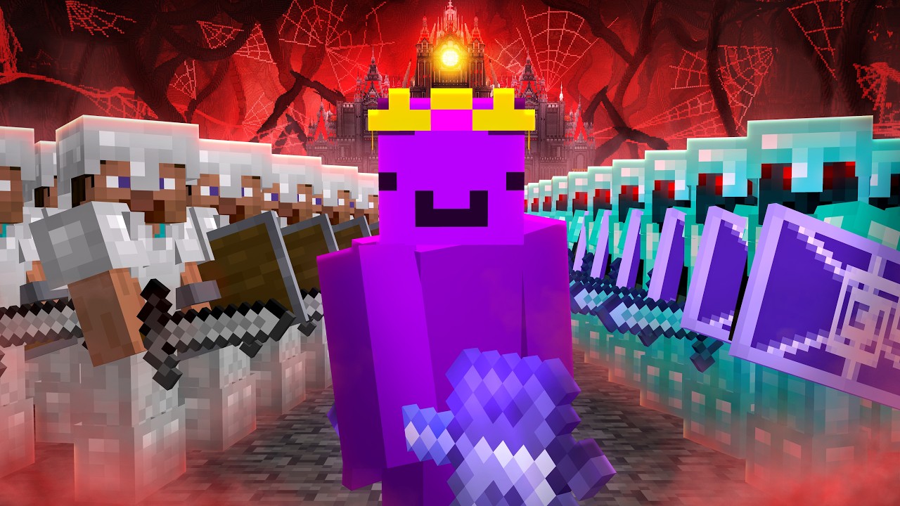 1000 Players Simulate THE PURGE in Minecraft thumbnail from YouTube