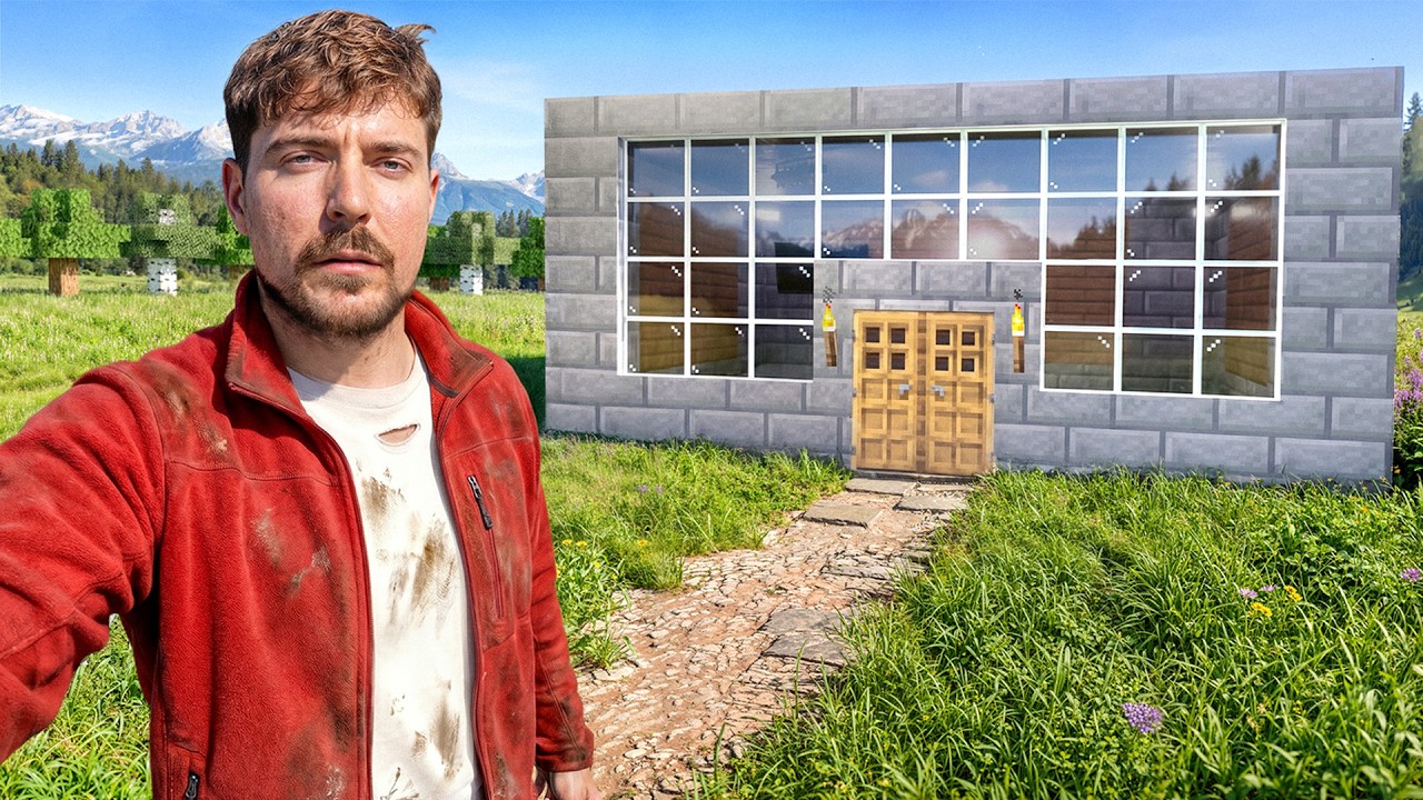 I Survived 100 Days In Realistic Minecraft thumbnail from YouTube