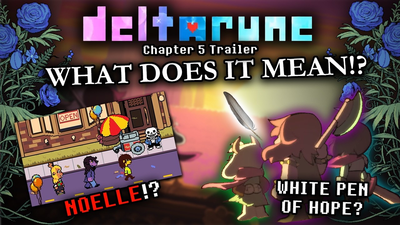 The Deltarune CHAPTER 5 Trailer is INSANE! | Deltarune Chapter 5: Lore Discussion and Analysis thumbnail from YouTube