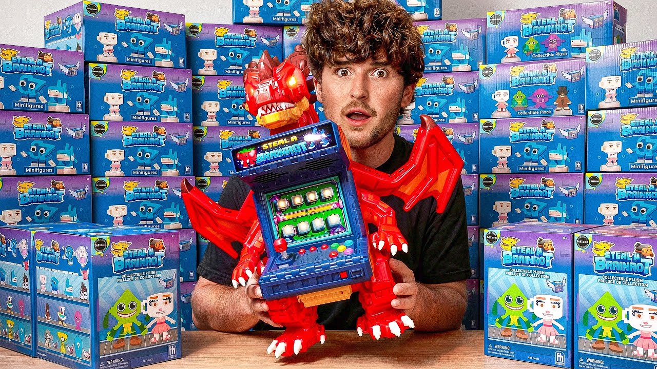 Opening 100 LUCKY BLOCKS in Real Life! thumbnail from YouTube