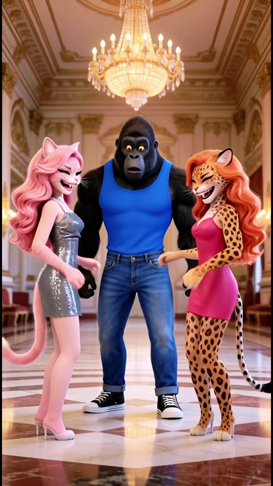 #funnycat #aicat #fyp #catstory thumbnail from TikTok
