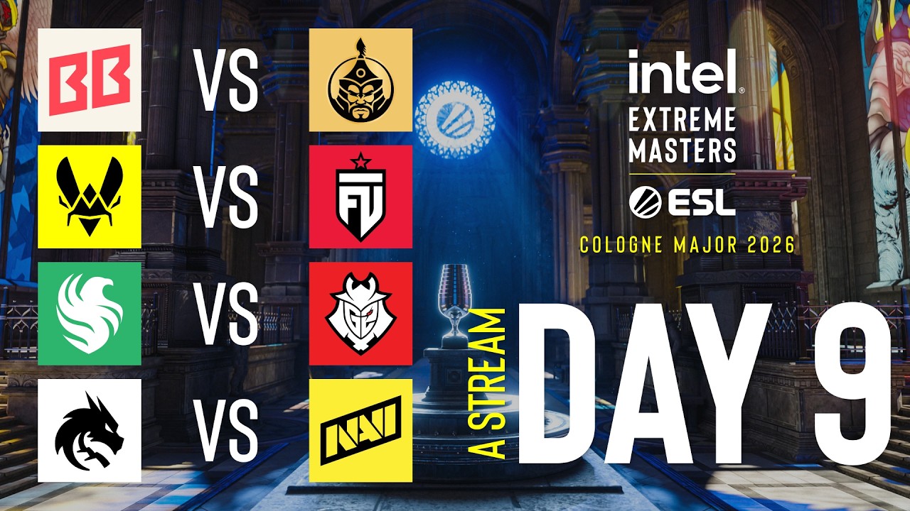 IEM Cologne Major 2026 - Day 9 - Stream A - FULL SHOW thumbnail from YouTube