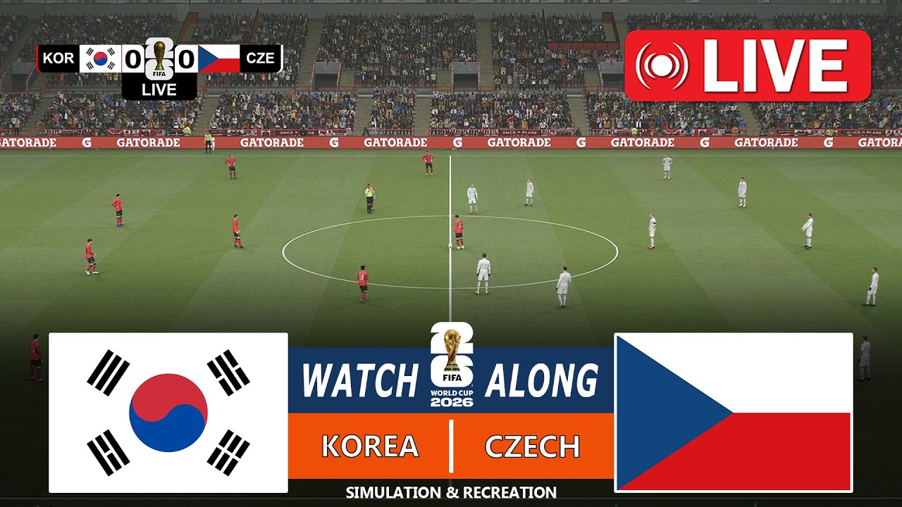 South Korea vs Czech Republic | World Cup 2026 | PES 21 Video Game - Simulation thumbnail from YouTube