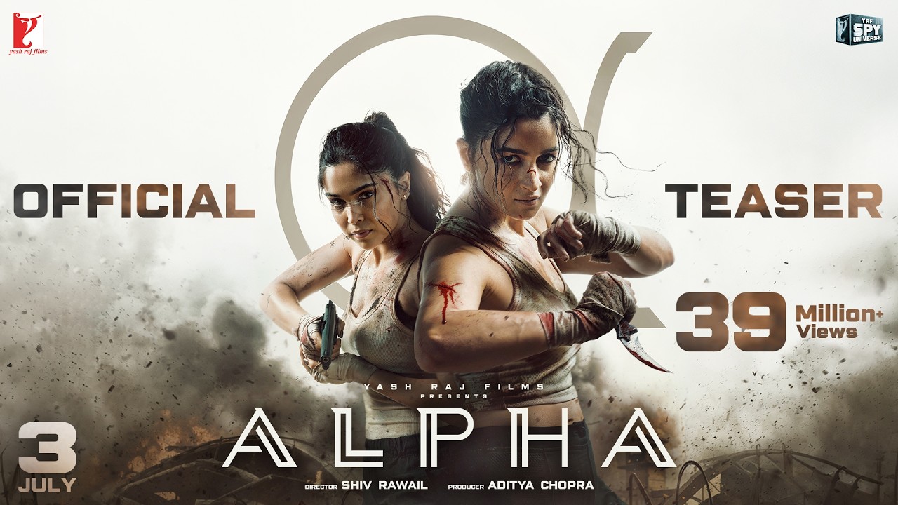 ALPHA | Official Teaser | Alia, Sharvari, Anil, Bobby | Shiv Rawail | YRF Spy Universe | 3 July 2026 thumbnail from YouTube