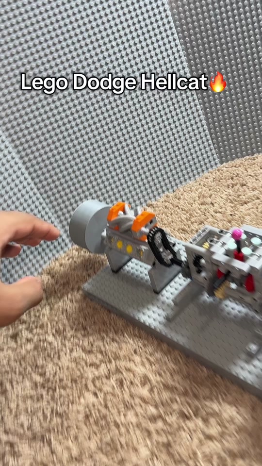 Lego Dodge Hellcat🔥 thumbnail from TikTok