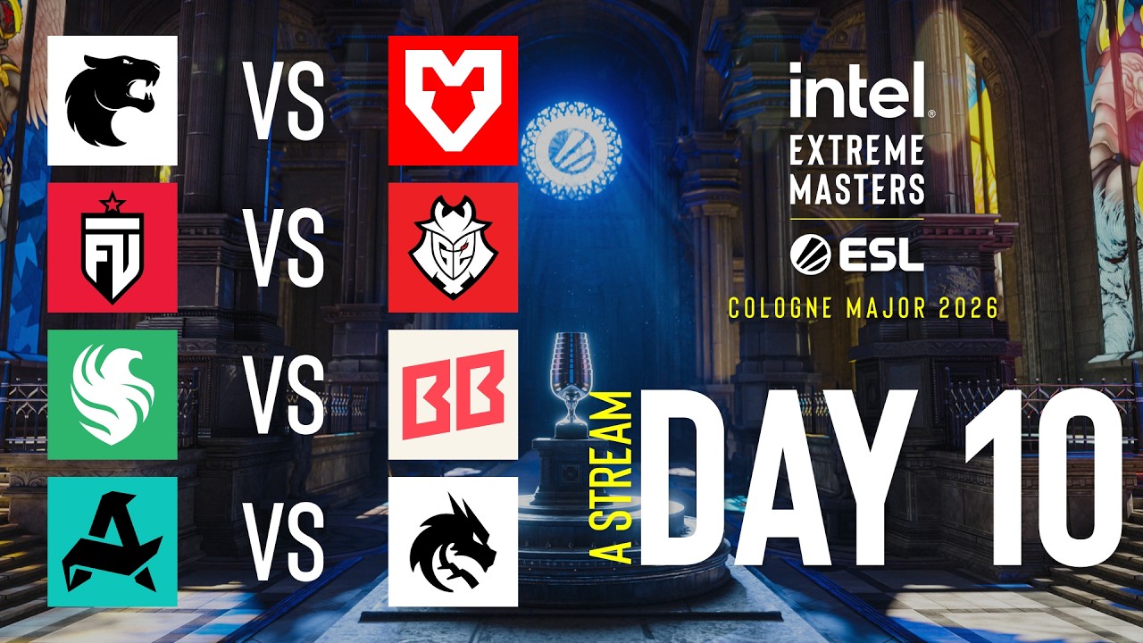 IEM Cologne Major 2026 - Day 10 - Stream A - FULL Show thumbnail from YouTube