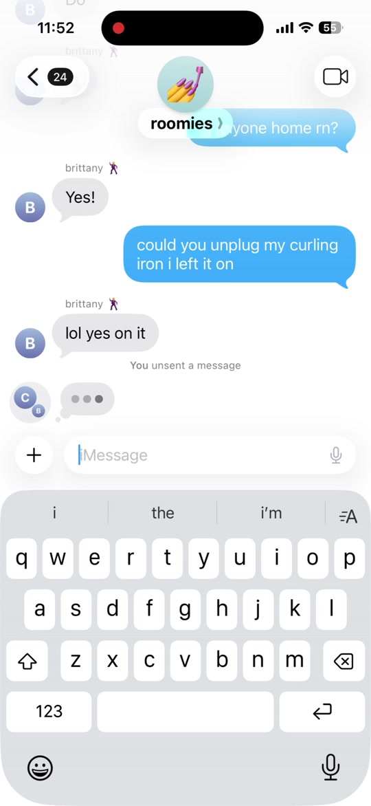 groupchat investigations got a little too real… so we solved it 💙🐻🧻 you might still wanna check on your roomie though thumbnail from TikTok