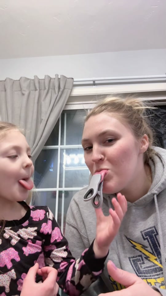 Fake tongue prank🤣 thumbnail from TikTok