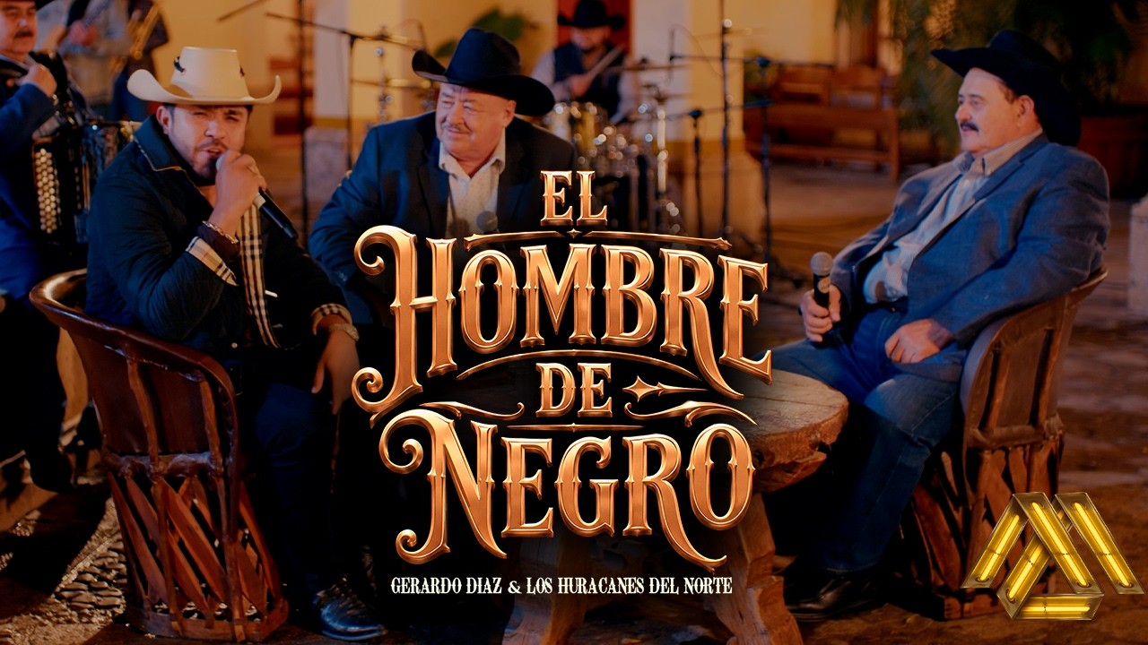 Gerardo Diaz y Su Gerarquia, Los Huracanes Del Norte - Hombre de Negro (Video Oficial) thumbnail from YouTube