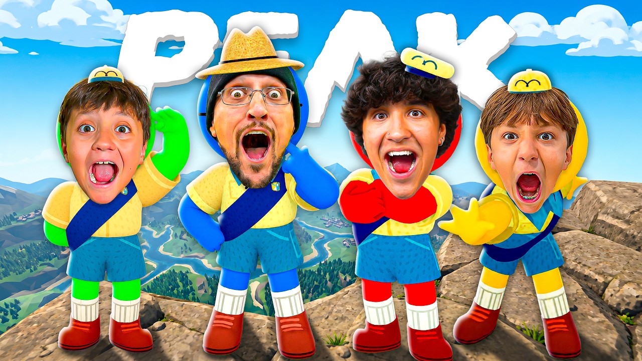 FGTeeV Tries To Beat PEAK! thumbnail from YouTube