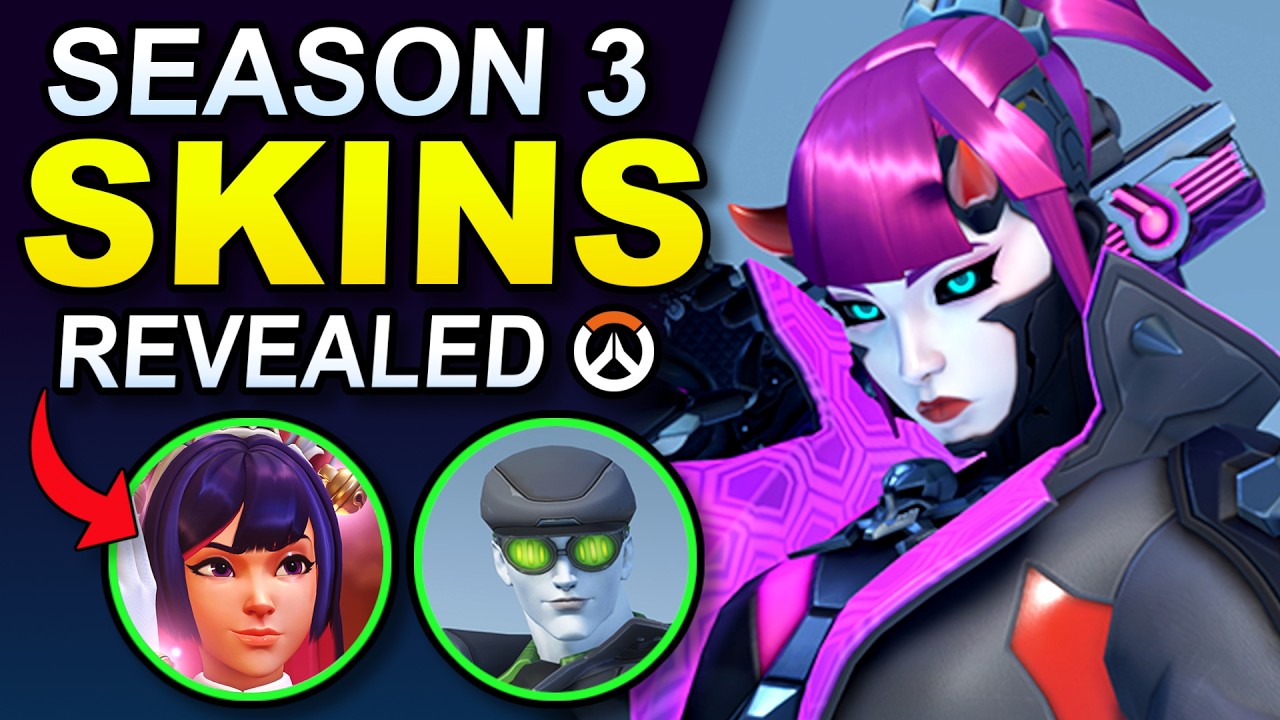 All New Skins & Season 3 Details! - Overwatch Season 3 Trailer Breakdown thumbnail from YouTube