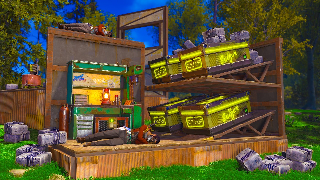 i found a decaying sulfur jackpot... thumbnail from YouTube
