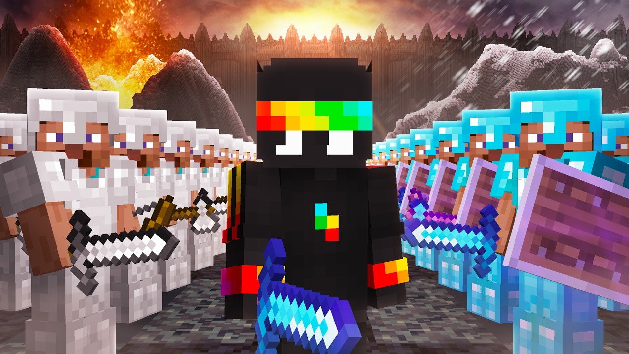 1000 Players Simulate HUNGER GAMES in Hardcore Minecraft thumbnail from YouTube