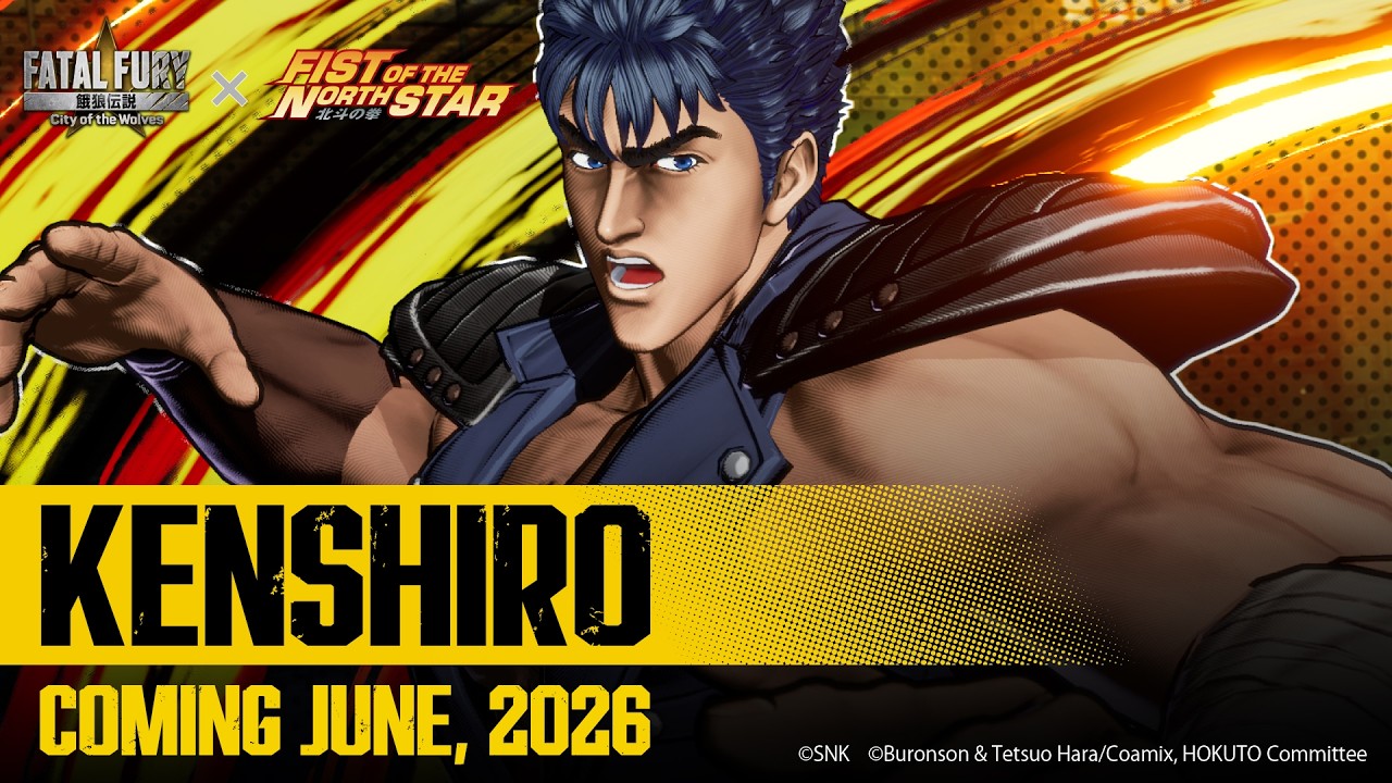 FATAL FURY: CotW × FIST OF THE NORTH STAR: HOKUTO NO KEN｜KENSHIRO｜Character Trailer thumbnail from YouTube