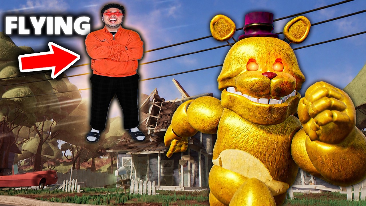 Abusing Fredbear With Powers... thumbnail from YouTube