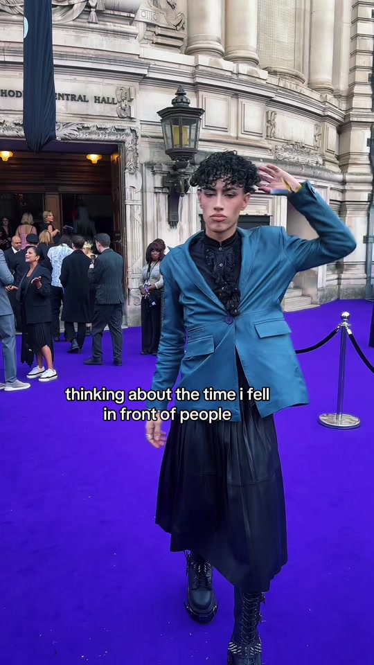 my first red carpet thumbnail from TikTok