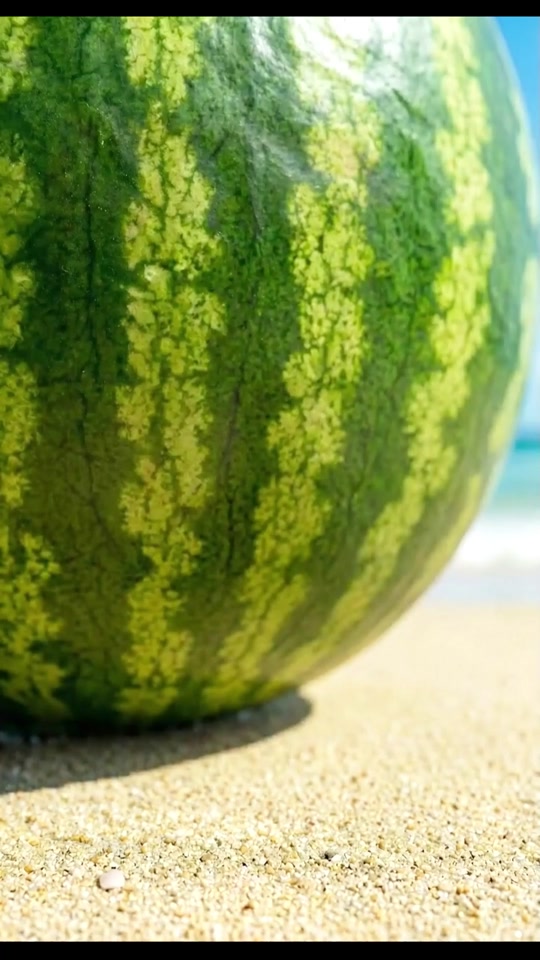 Tung tung tung sahur is building a house inside a giant, super sweet watermelon thumbnail from TikTok