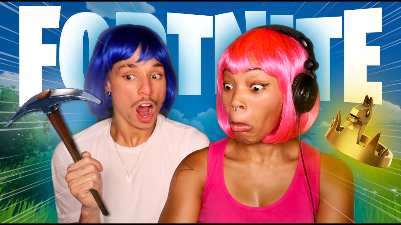 PLAYING FORTNITE UNTIL WE WIN FT. LARRAY thumbnail from YouTube